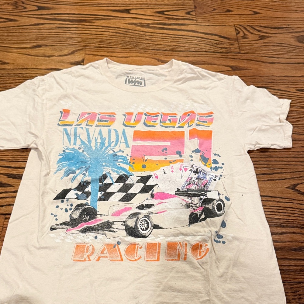 Marshalls Cream Racing Graphic Tee